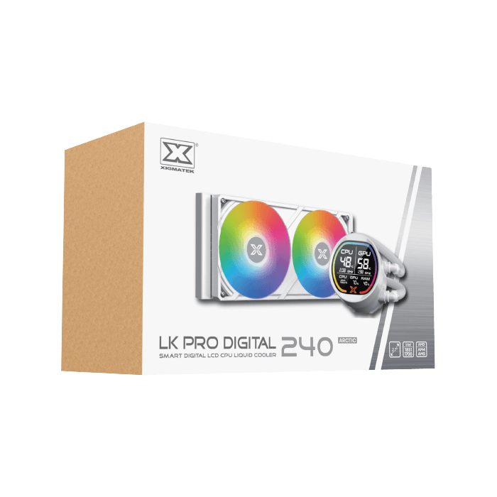 Xigmatek Liquid Killer Pro Digital RGB 240mm White CPU Cooler