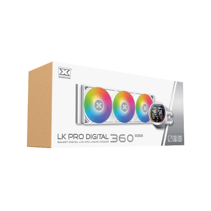 Xigmatek Liquid Killer Pro Digital RGB 360mm White CPU Cooler