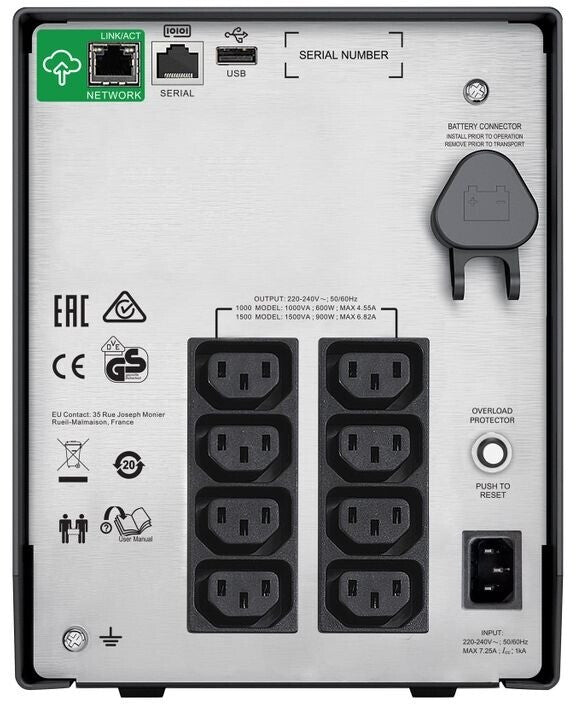 UPS APC Smart-UPS C 1500VA LCD – Onduleur 1500VA / 900W