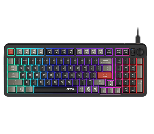 MSI Forge GK110 RGB Wired AZERTY Keyboard