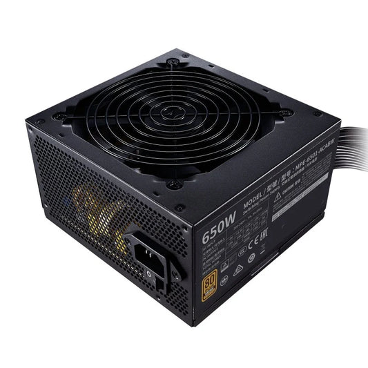 Cooler Master MWE650 Power Supply, 650W 80 Plus Bronze