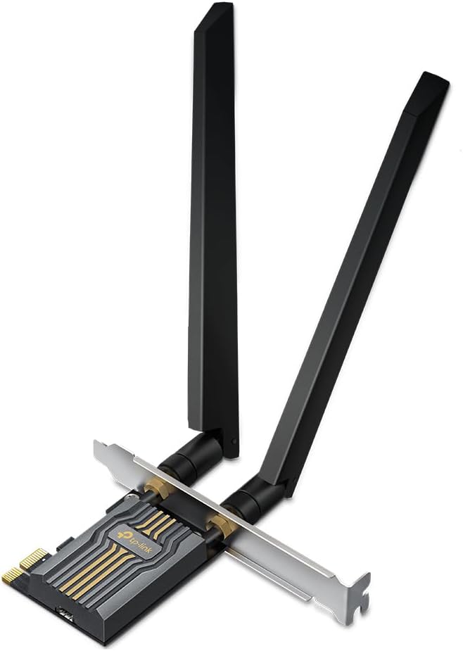 TP-Link WiFi 7 PCIe Card BE6500 Archer TBE400E + Bluetooth 5.4