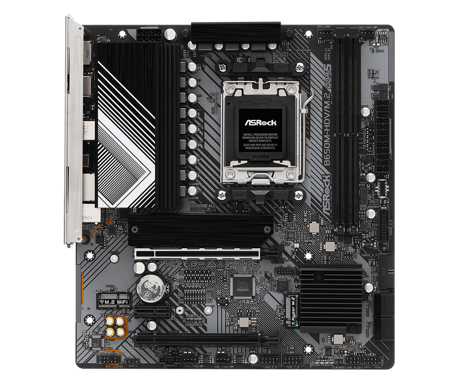 Carte mère AM5 ASRock B650M-HDV/M.2