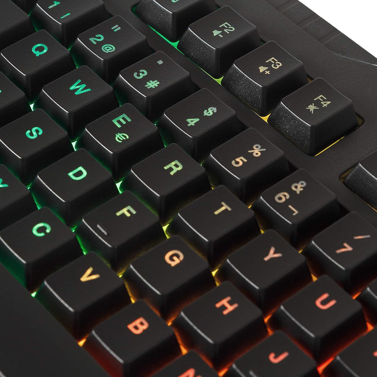 AZERTY Mars Gaming MK124 RGB Wired Keyboard