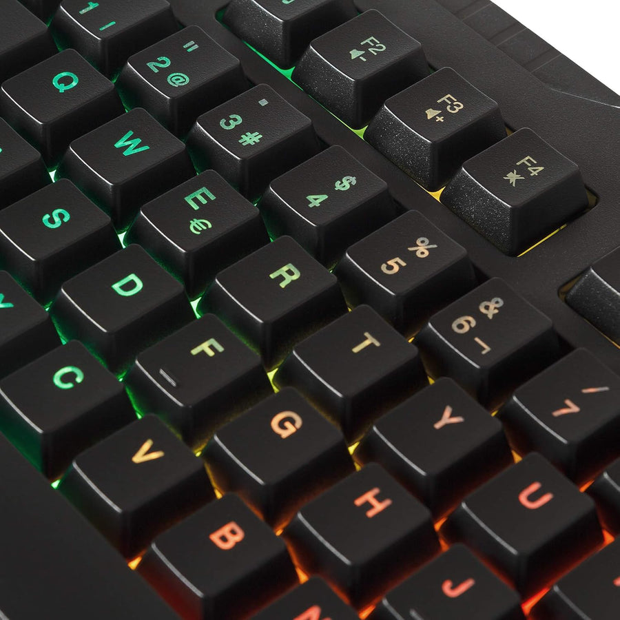 AZERTY Mars Gaming MK124 RGB Wired Keyboard