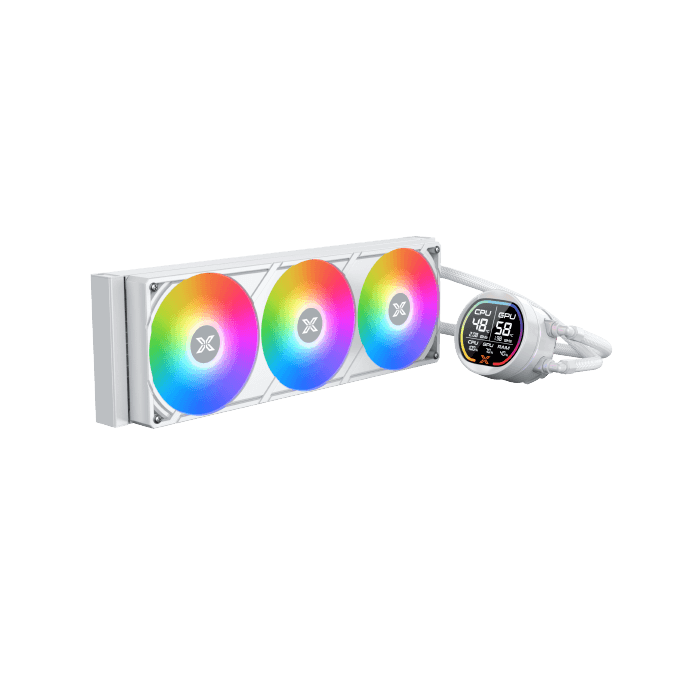 Refroidissement de CPU Xigmatek Liquid Killer Pro Digital RGB 360mm blanc