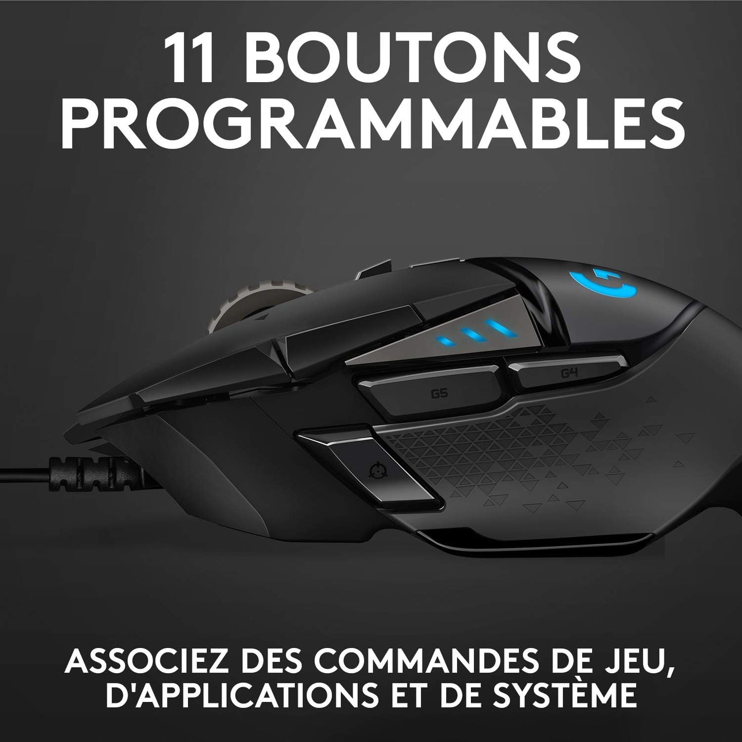 Logitech G502 Hero Kabelgebundene Gaming-Maus
