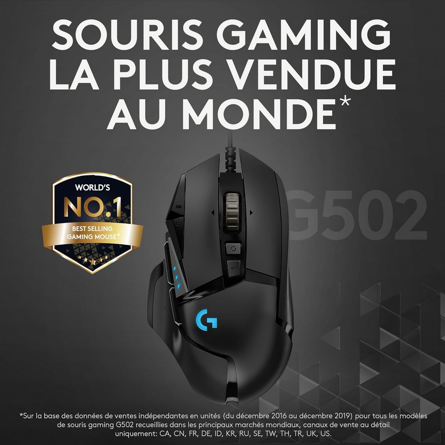 Logitech G502 Hero Kabelgebundene Gaming-Maus