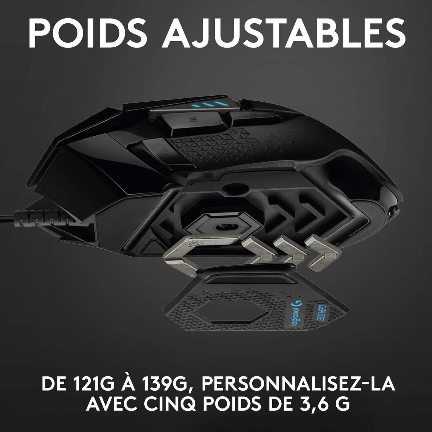 Logitech G502 Hero Kabelgebundene Gaming-Maus