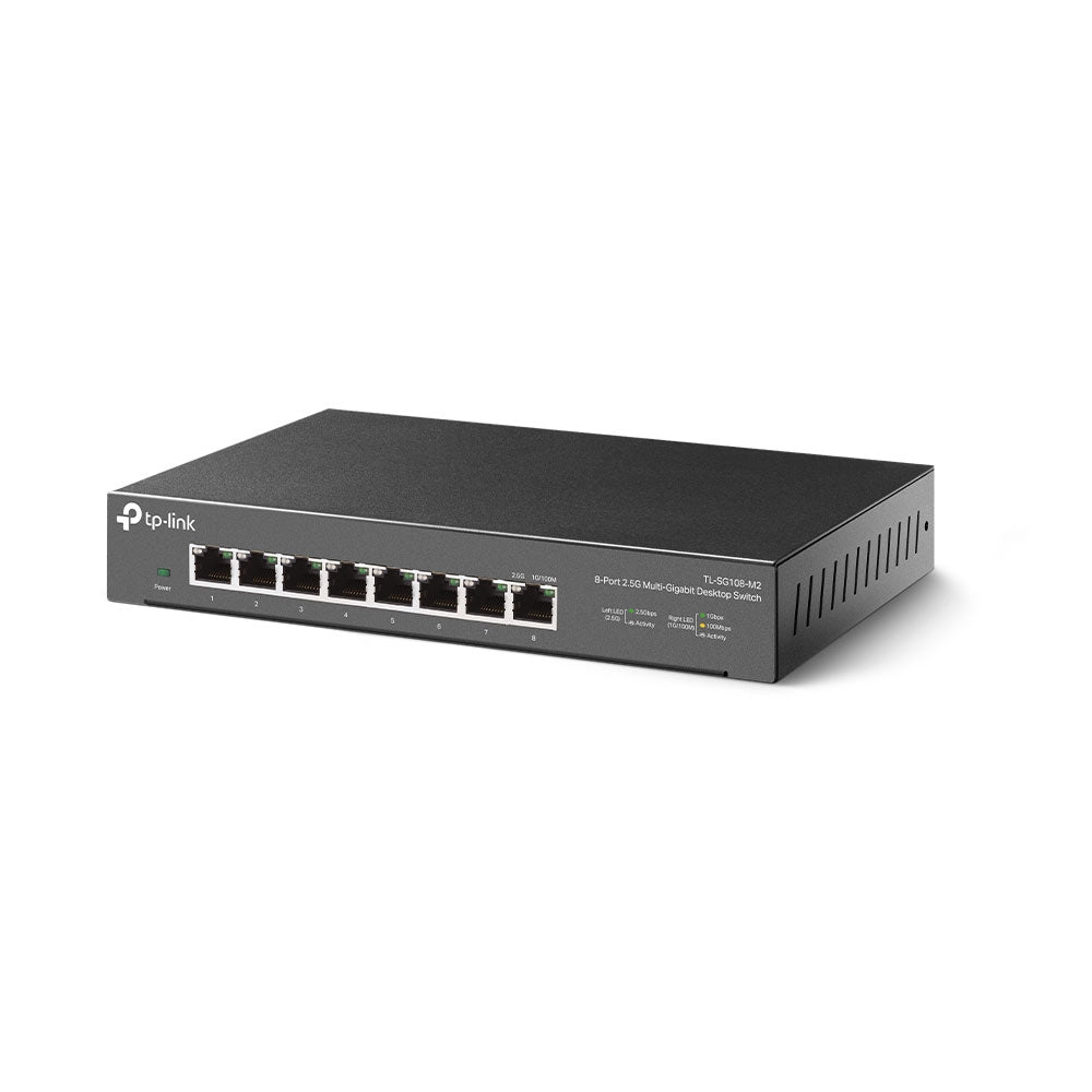 Switch réseau 2.5G – 8 ports (installation étendue)