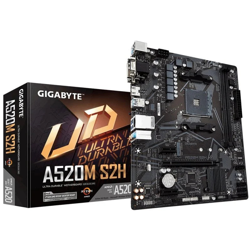 AM4 Gigabyte A520M S2H Motherboard