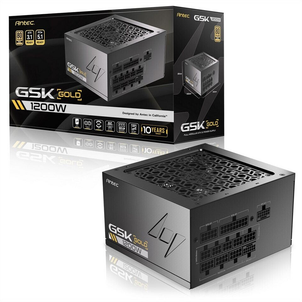 ANTEC GSK1200 Netzteil, 1200W 80 Plus Gold