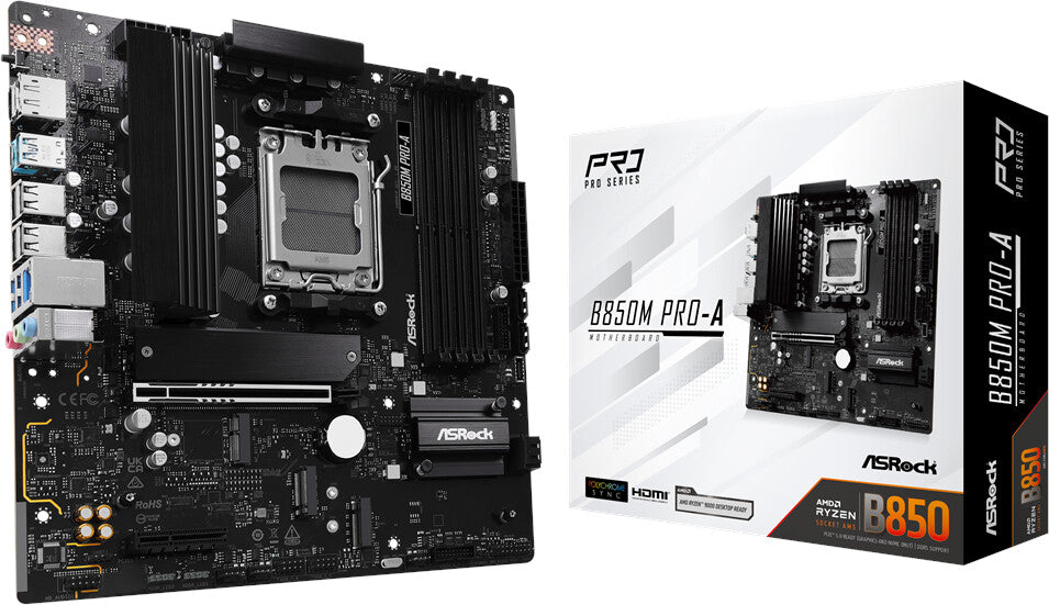 Carte mère AM5 ASRock B850M Pro-A