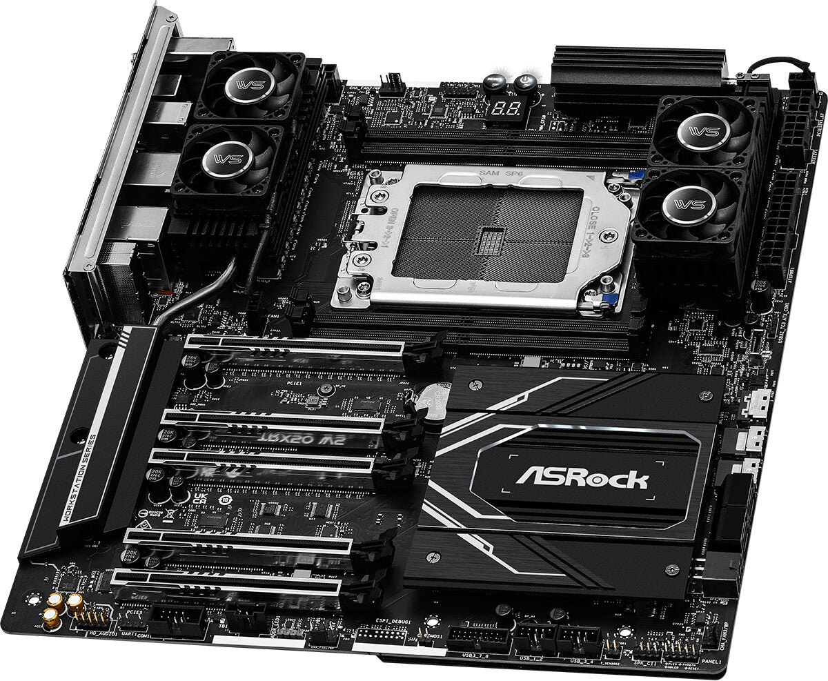Carte mère sTR5 ASRock TRX50 WS (WiFi + Bluetooth inclus)
