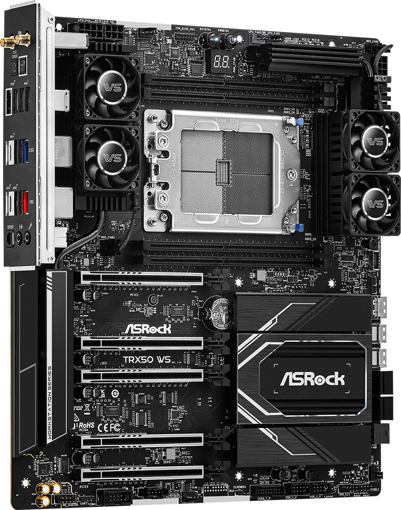 Carte mère sTR5 ASRock TRX50 WS (WiFi + Bluetooth inclus)