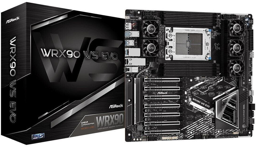 Carte mère sTR5 ASRock WRX90 WS Evo
