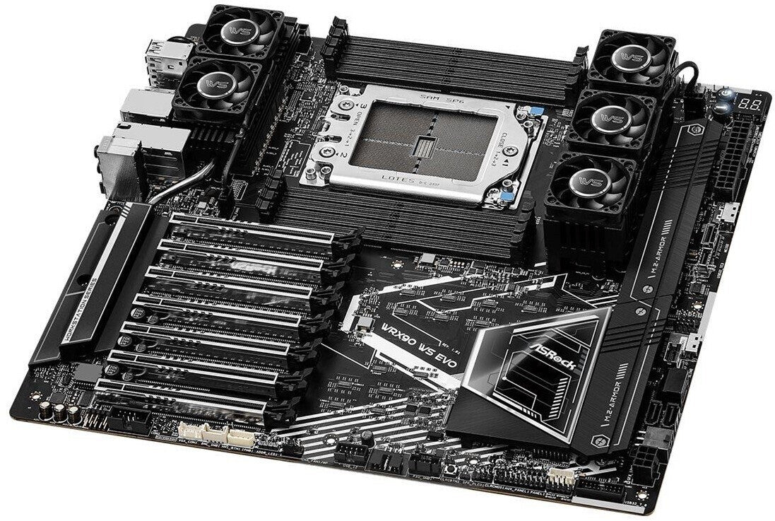 Carte mère sTR5 ASRock WRX90 WS Evo