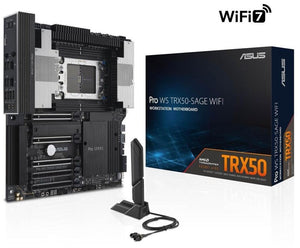 Carte mère sTR5 ASUS Pro WS TRX50-Sage WiFi 7 (WiFi + Bluetooth inclus)