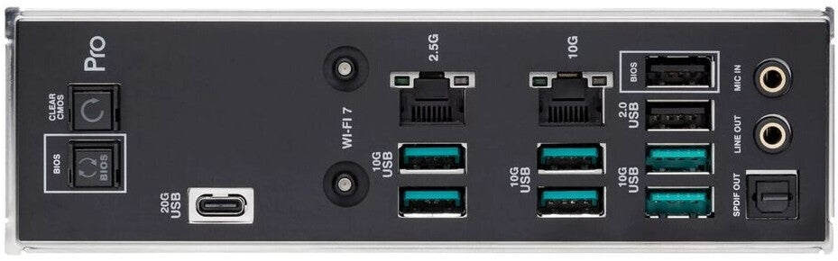 Carte mère sTR5 ASUS Pro WS TRX50-Sage WiFi 7 (WiFi + Bluetooth inclus)