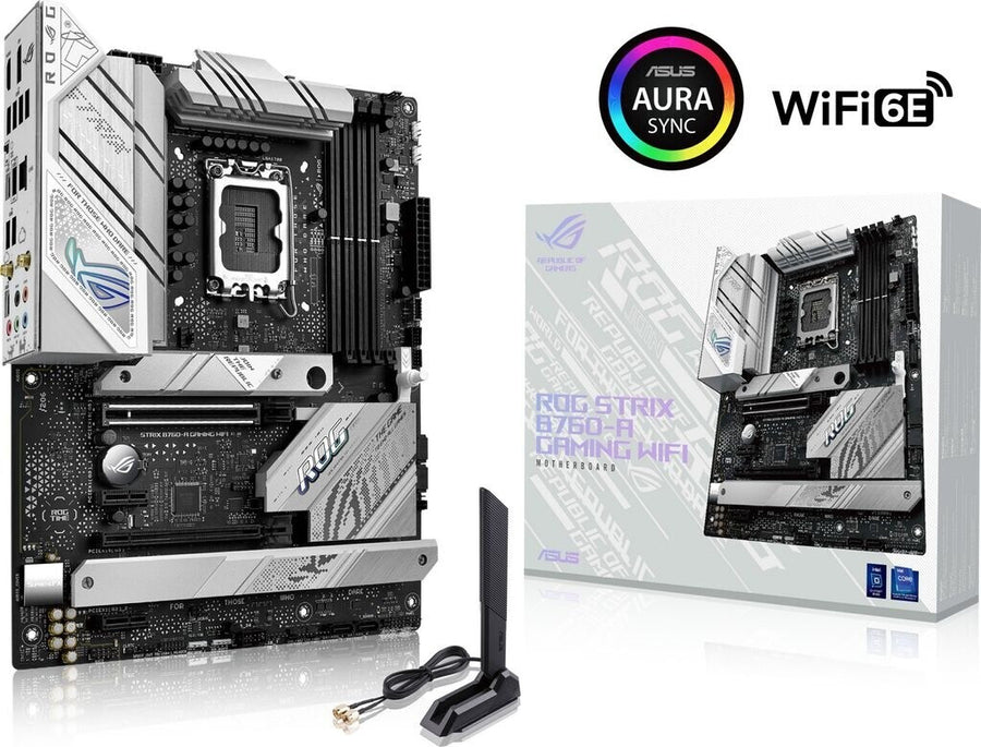 LGA 1700 DDR5 ASUS ROG Strix B760-A Gaming WiFi Motherboard (WiFi + Bluetooth included)