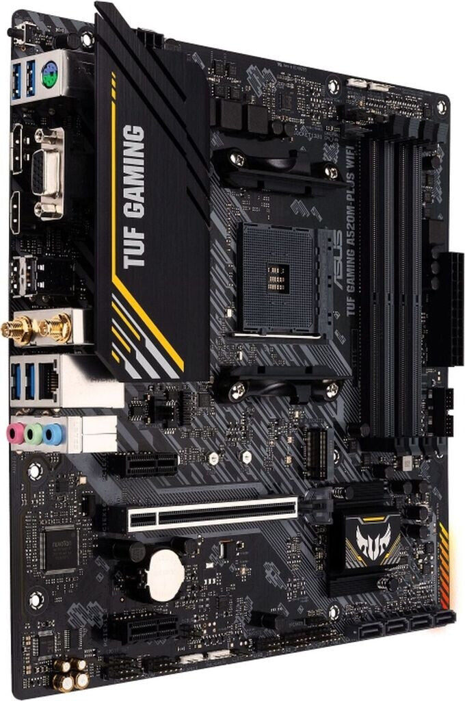 Carte mère AM4 Asus A520M-PLUS WIFI (WiFi + Bluetooth inclus)