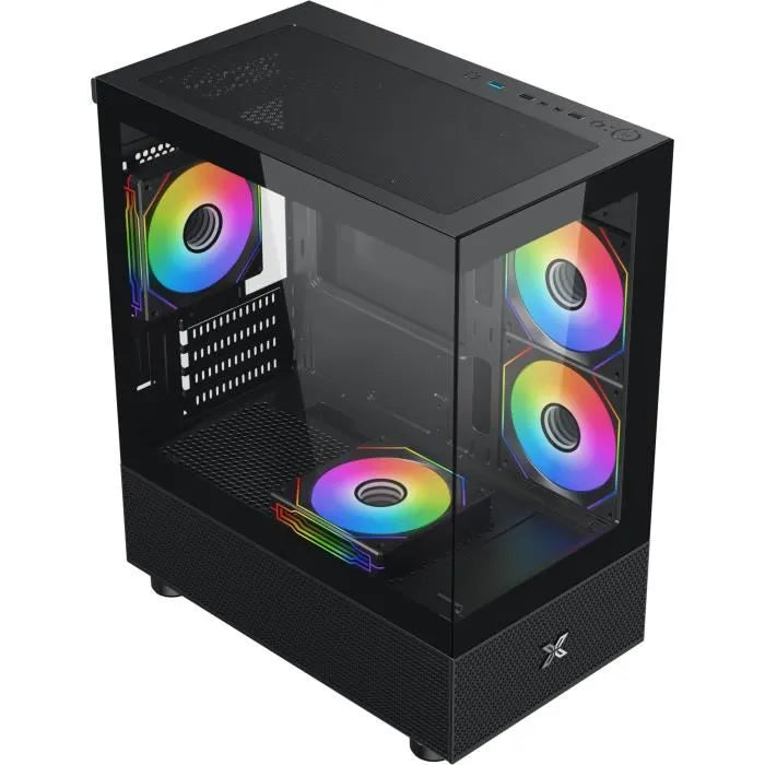 Xigmatek Alphard M Black Case - multiple lighting modes