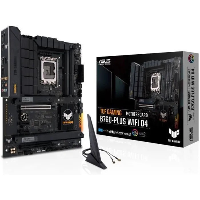 LGA 1700 DDR4 ASUS TUF Gaming B760-Plus WiFi Motherboard