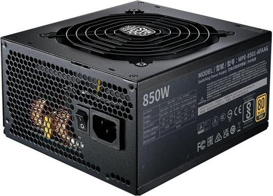 Cooler Master MWE 850 Power Supply, 850W 80 Plus Gold