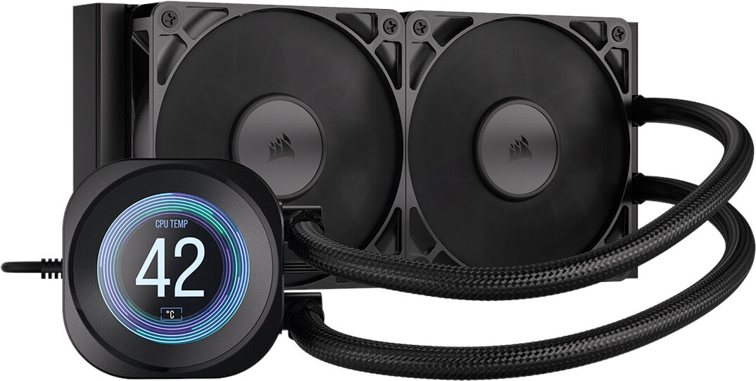 Corsair NAUTILUS 240 RS LCD 240mm Black Cooling