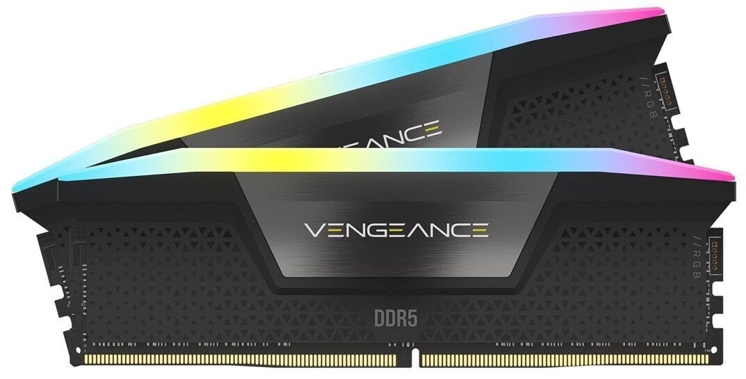 Mémoire vive (RAM) DDR5 Corsair Vengeance RGB 32Go (2×16Go) 6000Mhz CL36