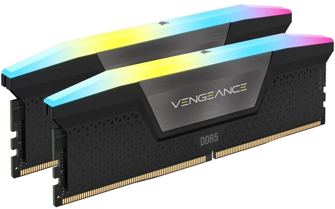 Mémoire vive (RAM) DDR5 Corsair Vengeance RGB 32Go (2×16Go) 6000Mhz CL36