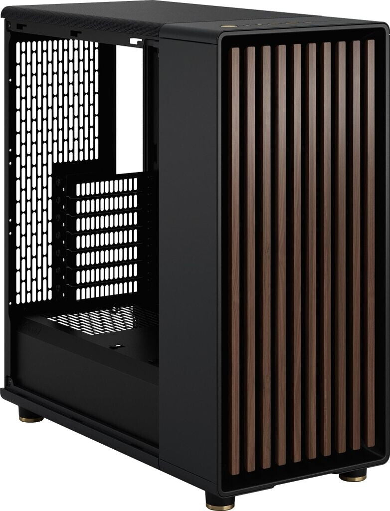 Fractal Design North Charcoal TG Black Case - no lighting modes