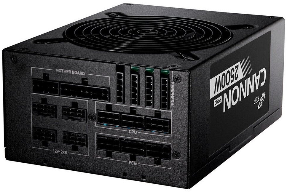 Alimentation FSP Cannon Pro ATX 3.1, 2500W 80 plus platinum