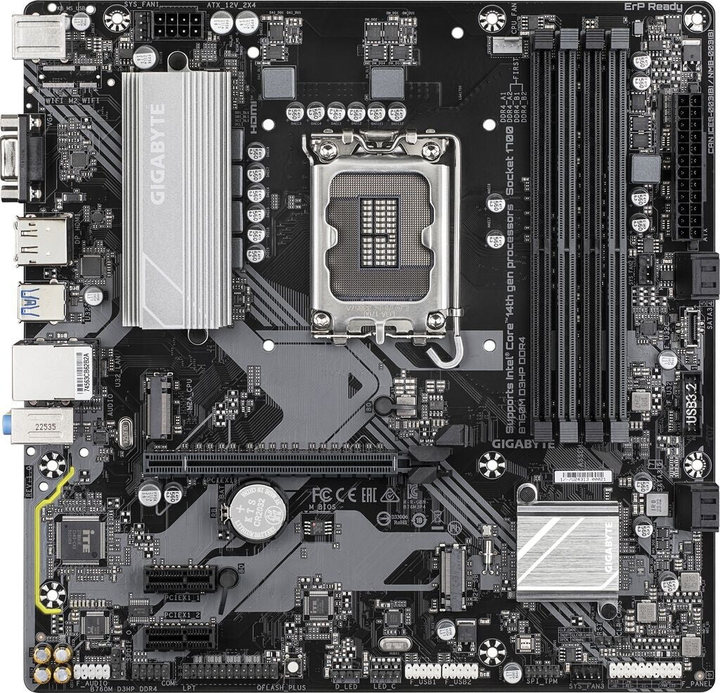 Carte mère LGA 1700 DDR4 GigaByte B760M D3HP DDR4