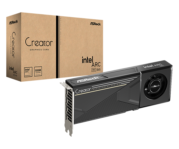 Carte graphique Pro Intel Arc Pro B65 32Go