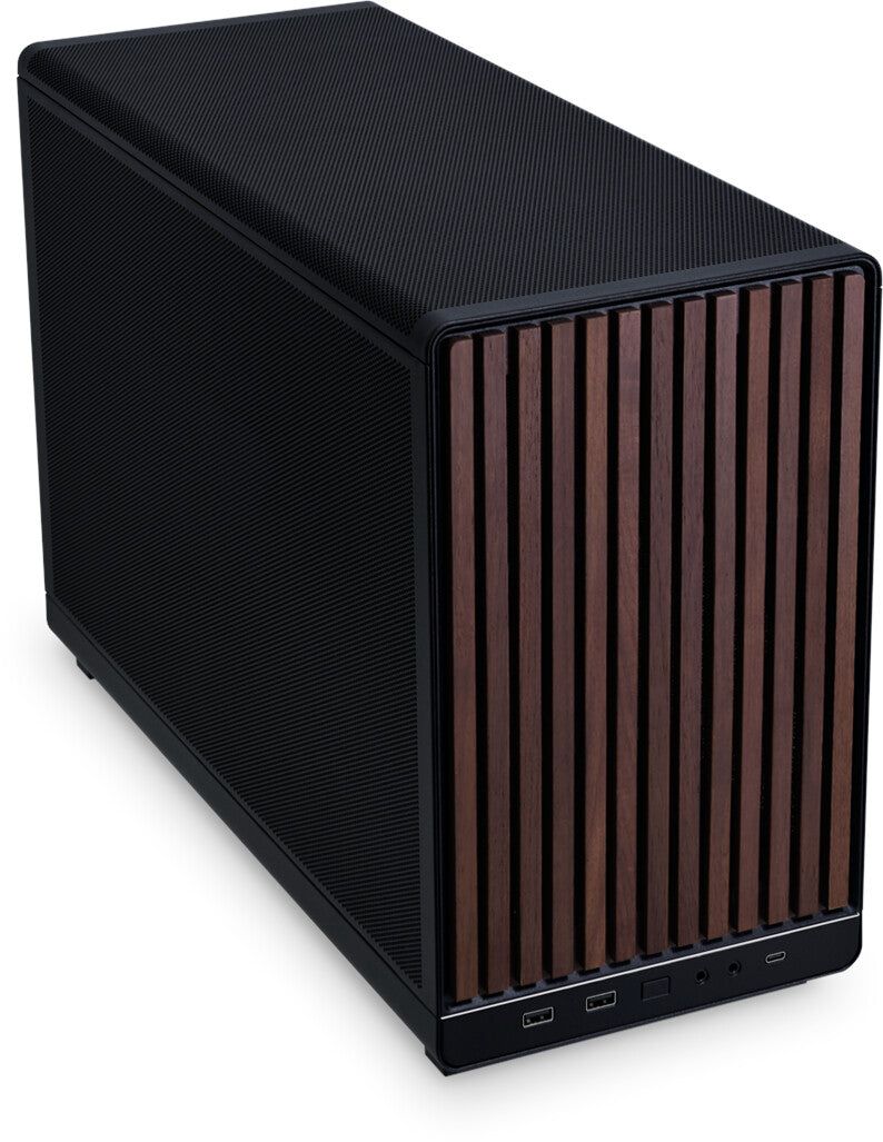 Boîtier Lian Li A3-mATX Black Wood Edition - sans modes d'éclairages
