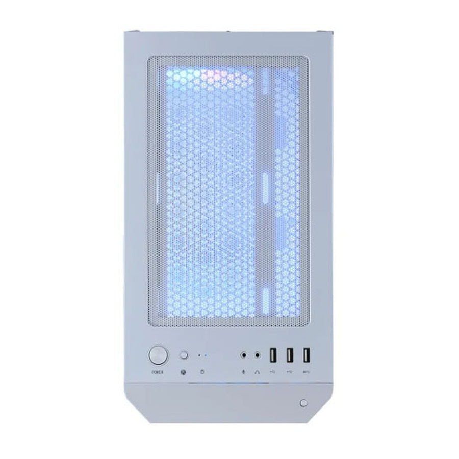 MSI MAG Forge M100R White Case - multiple lighting modes