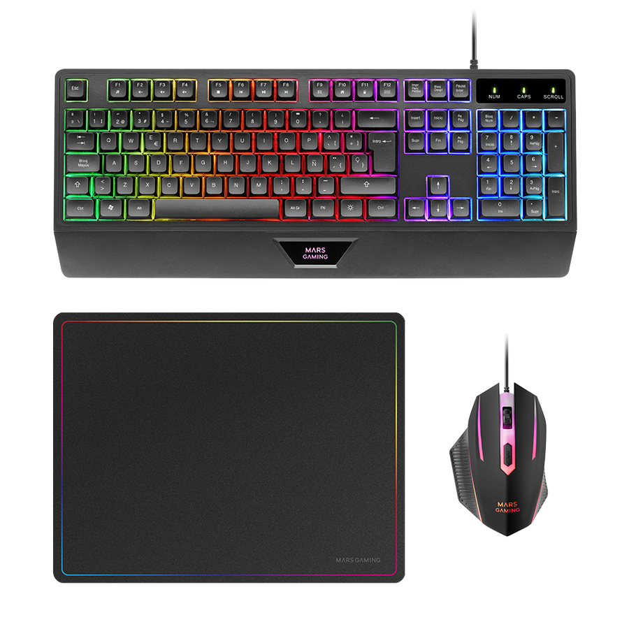 Combo Gaming Azerty 3-in-1 MCP124 Mars Gaming