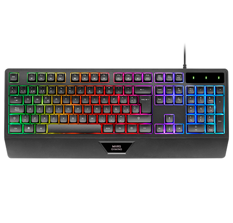 Clavier filaire AZERTY Mars Gaming MK124 RGB