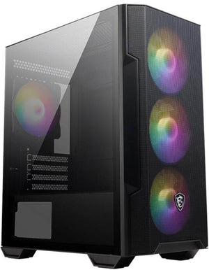 Boîtier MSI MAG Forge M100R Noir - plusieurs modes d'éclairages