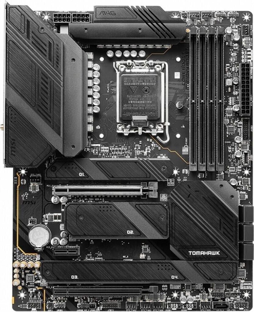 LGA 1700 DDR5 MSI MAG Z790 Tomahawk WiFi Motherboard (WiFi + Bluetooth included)
