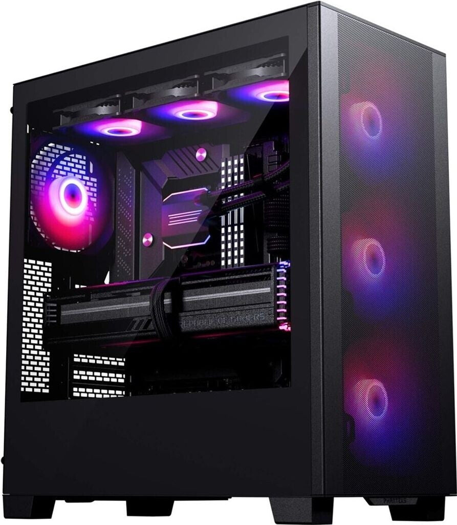 Phanteks XT Pro Ultra Black Case - multiple lighting modes
