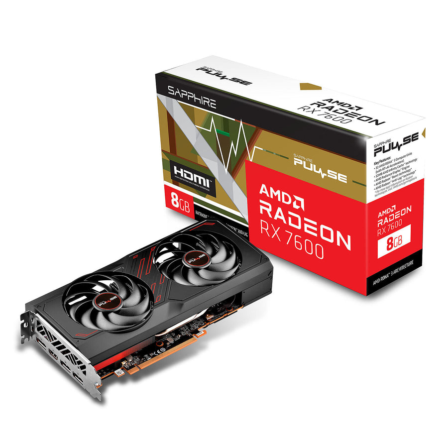 AMD Radeon RX 7600 8GB Graphics Card