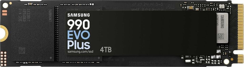 M.2 NVMe SSD 4 TB Gen 5 Samsung 990 Evo Plus bis zu 7150 MB/s