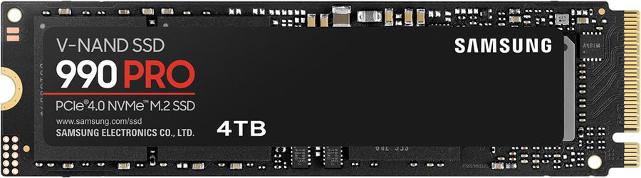 M.2 NVMe SSD 4 TB Gen 4 Samsung 990 Pro bis zu 7450 MB/s
