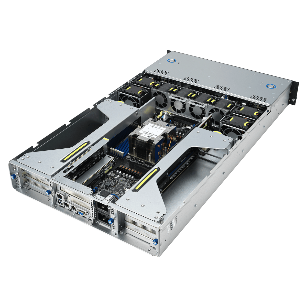 ASUS 2U AMD Server Rackmount Chassis ASUS ESC4000A-E12-SKU 1G 2600W