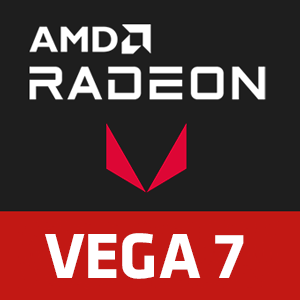 AMD Radeon Vega 7 Graphics Chip